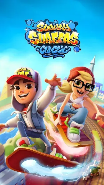 Скачать взлом Subway Surfers (абвей Серферс)  [МОД Бесконечные деньги] — полная версия apk на Андроид screen 1