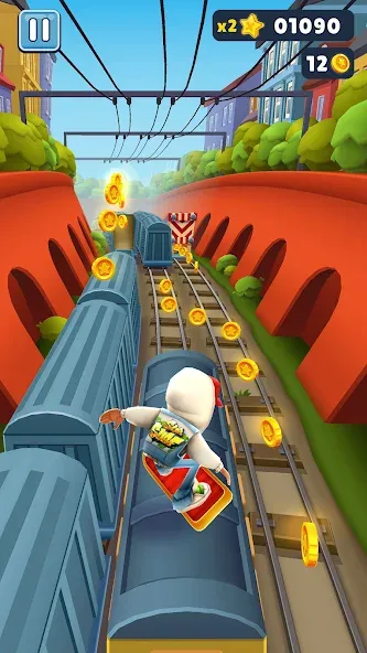 Скачать взлом Subway Surfers (абвей Серферс)  [МОД Бесконечные деньги] — полная версия apk на Андроид screen 2