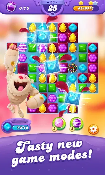 Взломанная Candy Crush Friends Saga (Кенди Краш Френдс Сага)  [МОД Много денег] — стабильная версия apk на Андроид screen 1