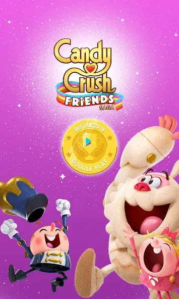 Взломанная Candy Crush Friends Saga (Кенди Краш Френдс Сага)  [МОД Много денег] — стабильная версия apk на Андроид screen 5