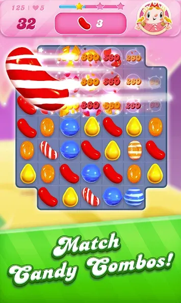 Взлом Candy Crush Saga (Кенди Краш Сага)  [МОД Много денег] — последняя версия apk на Андроид screen 2