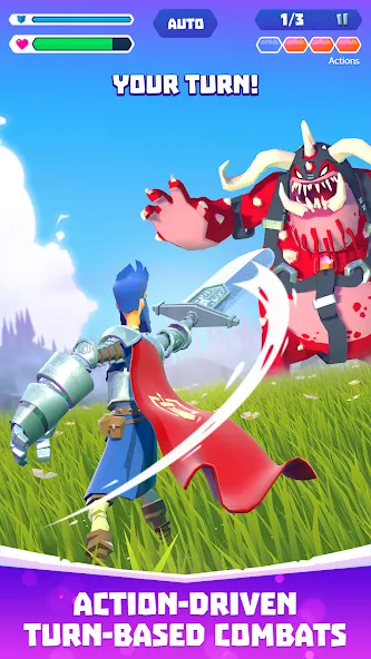 Скачать взлом Knighthood — RPG Knights (Найтхуд)  [МОД Много монет] — последняя версия apk на Андроид screen 1