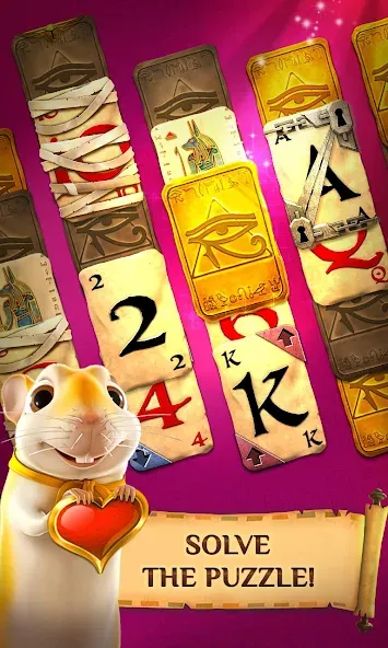 Скачать взломанную Pyramid Solitaire Saga (Пирамида Солитер Сага)  [МОД Mega Pack] — последняя версия apk на Андроид screen 2