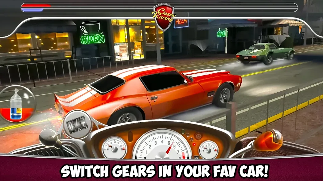 Скачать взлом Classic Drag Racing Car Game (Классическая игра на гонках драгрейсинга)  [МОД Много монет] — последняя версия apk на Андроид screen 3