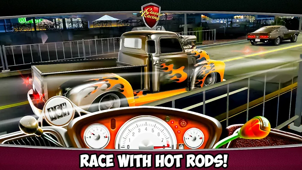 Скачать взлом Classic Drag Racing Car Game (Классическая игра на гонках драгрейсинга)  [МОД Много монет] — последняя версия apk на Андроид screen 5