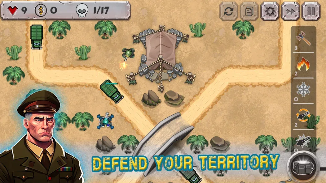 Взлом Battle Strategy: Tower Defense  [МОД Unlocked] — полная версия apk на Андроид screen 2