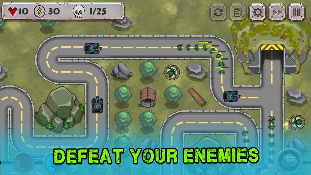 Взлом Battle Strategy: Tower Defense  [МОД Unlocked] — полная версия apk на Андроид screen 4