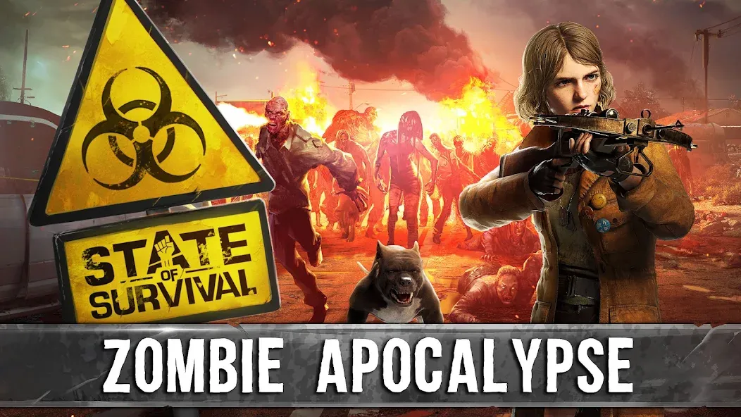 Скачать взломанную State of Survival:Outbreak (Стейт оф Сурвайвал)  [МОД Меню] — полная версия apk на Андроид screen 2