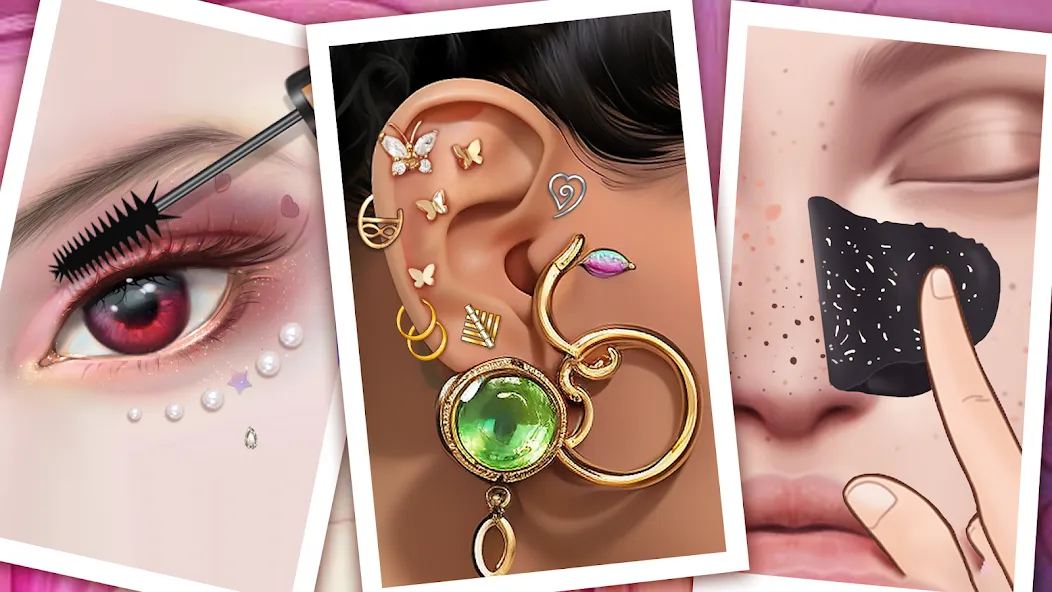 Скачать взлом Ear Salon ASMR Ear Wax& Tattoo (АСМР)  [МОД Много монет] — полная версия apk на Андроид screen 4