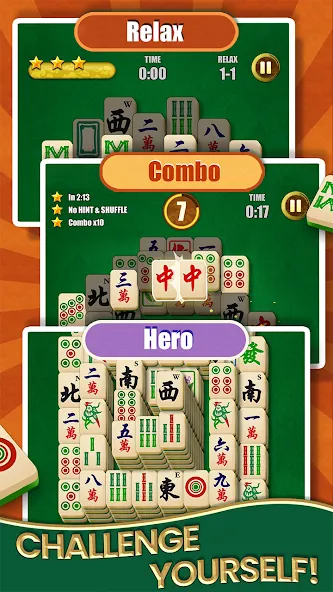 Взломанная Mahjong Solitaire — Master (Маджонг Солитер)  [МОД Unlocked] — полная версия apk на Андроид screen 4