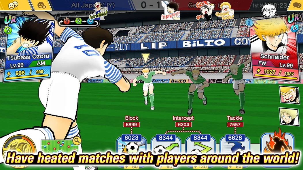 Скачать взломанную Captain Tsubasa: Dream Team (Капитан Цубаса)  [МОД Menu] — последняя версия apk на Андроид screen 2