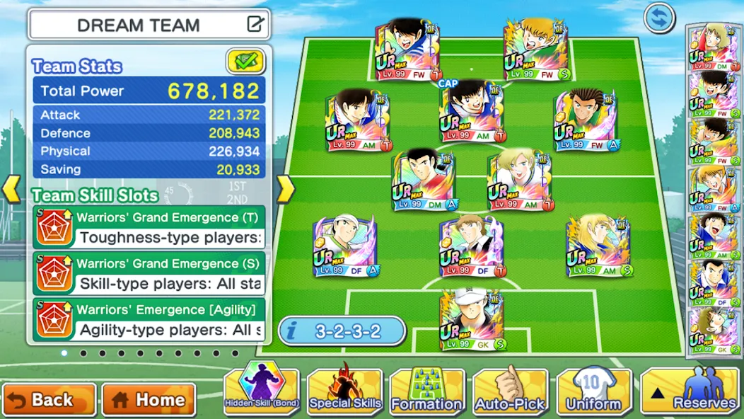 Скачать взломанную Captain Tsubasa: Dream Team (Капитан Цубаса)  [МОД Menu] — последняя версия apk на Андроид screen 5