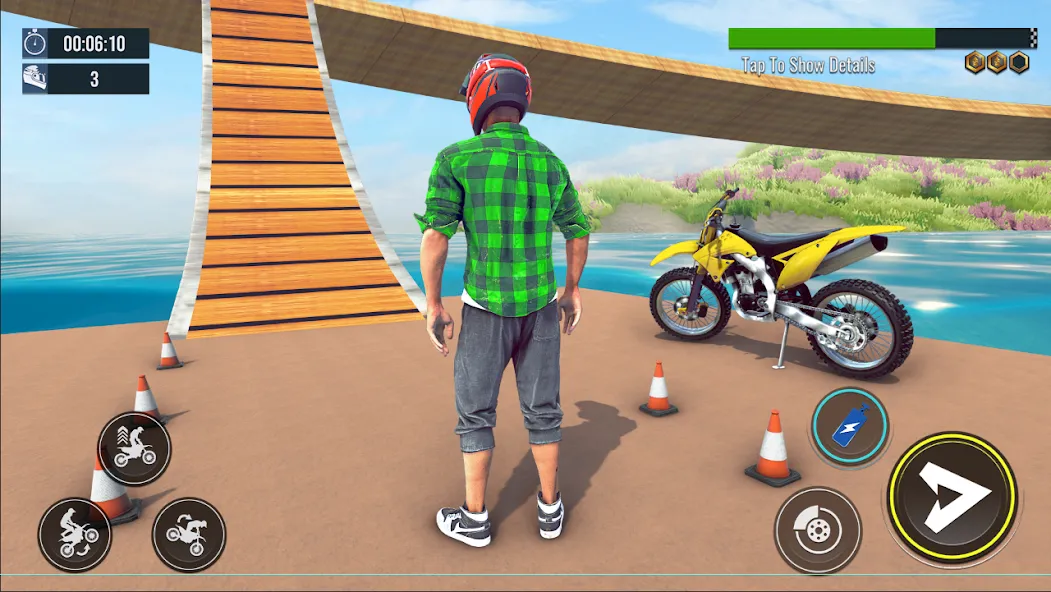 Взлом Bike Stunt : Motorcycle Game  [МОД Mega Pack] — последняя версия apk на Андроид screen 1