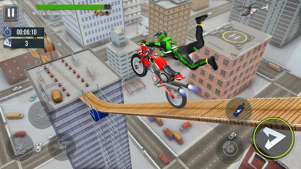 Взлом Bike Stunt : Motorcycle Game  [МОД Mega Pack] — последняя версия apk на Андроид screen 3