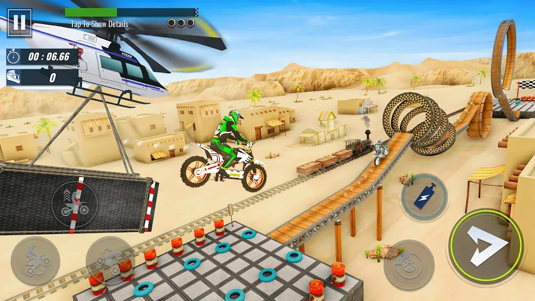 Взлом Bike Stunt : Motorcycle Game  [МОД Mega Pack] — последняя версия apk на Андроид screen 5