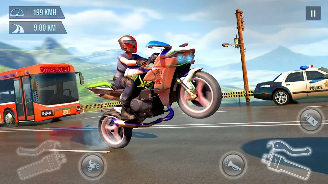 Скачать взломанную Moto World Tour: Bike Racing  [МОД Mega Pack] — последняя версия apk на Андроид screen 2