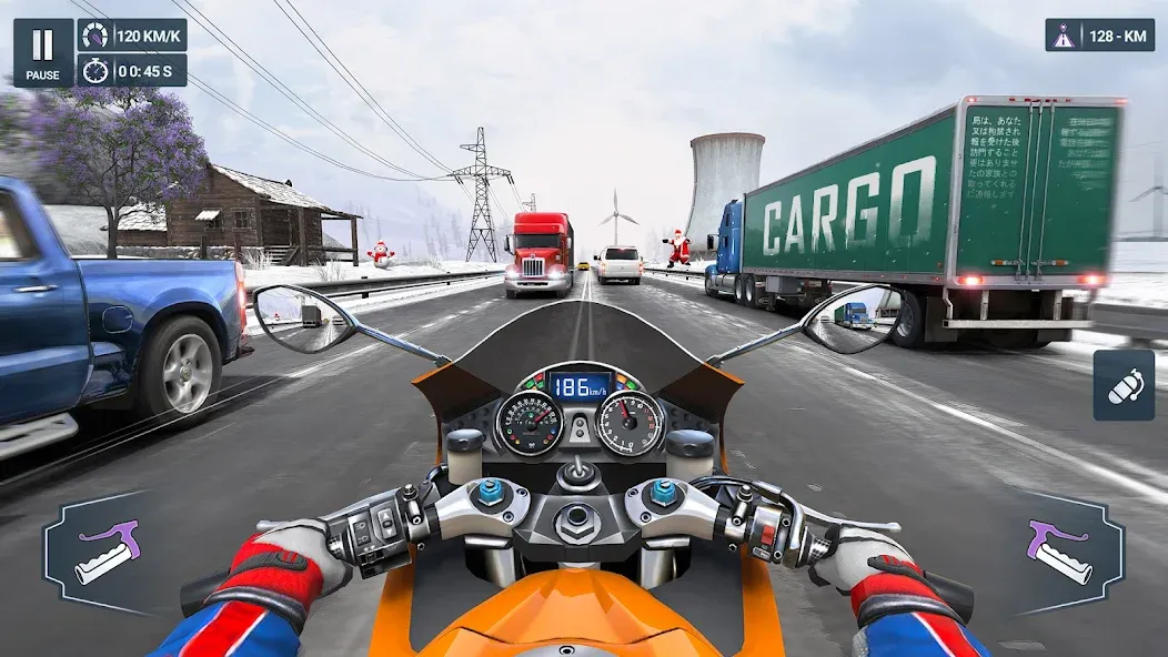 Скачать взломанную Moto World Tour: Bike Racing  [МОД Mega Pack] — последняя версия apk на Андроид screen 5