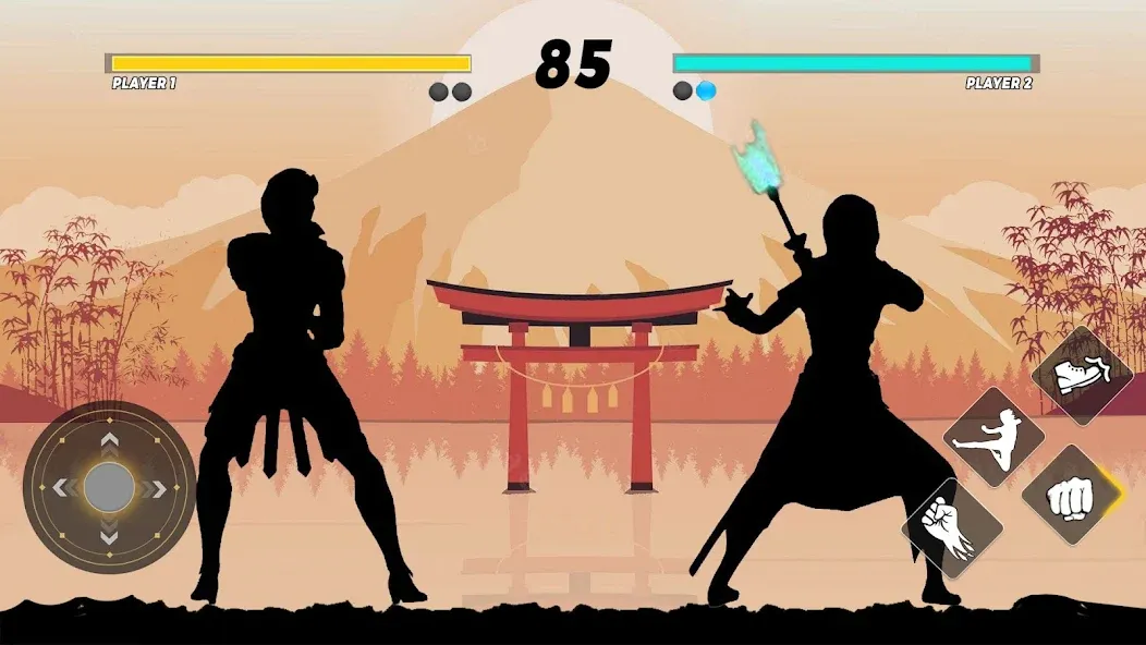 Взлом Sword Shadow Fighting Game 3D  [МОД Menu] — последняя версия apk на Андроид screen 4