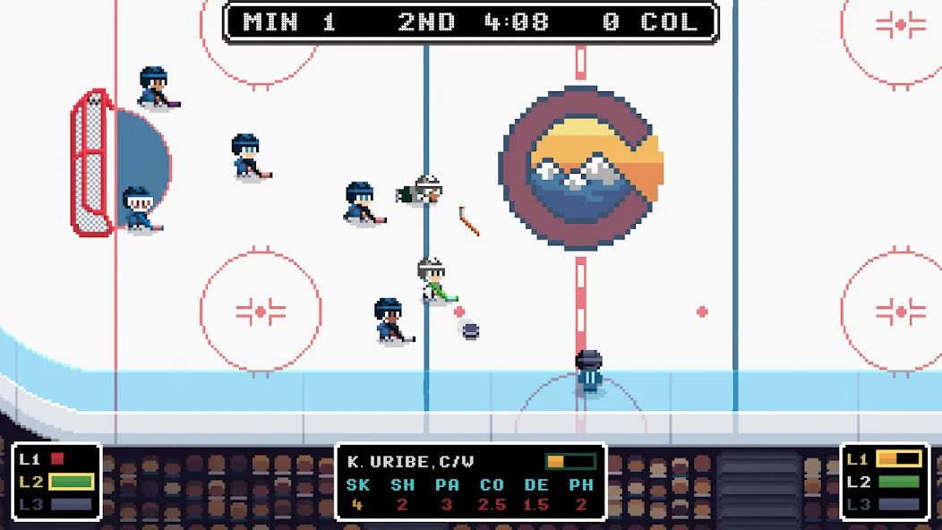 Взлом Ice League Hockey (Айс Лиг Хоккей)  [МОД Много монет] — полная версия apk на Андроид screen 3