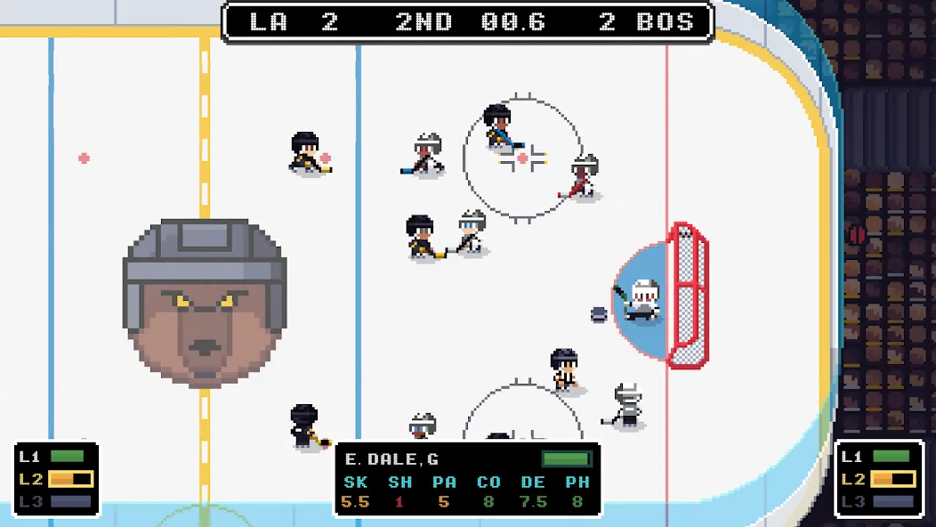 Взлом Ice League Hockey (Айс Лиг Хоккей)  [МОД Много монет] — полная версия apk на Андроид screen 5