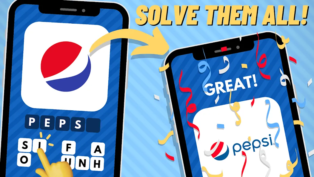 Взломанная Logo Quiz: Guess the Brand! (Лого Квиз)  [МОД Много денег] — полная версия apk на Андроид screen 3