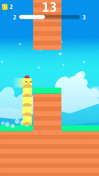 Скачать взлом Stacky Bird: Fun Egg Dash Game (тэки птица)  [МОД Все открыто] — последняя версия apk на Андроид screen 2