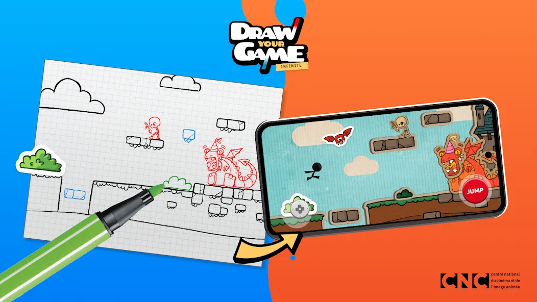 Взломанная Draw Your Game Infinite  [МОД Menu] — стабильная версия apk на Андроид screen 1