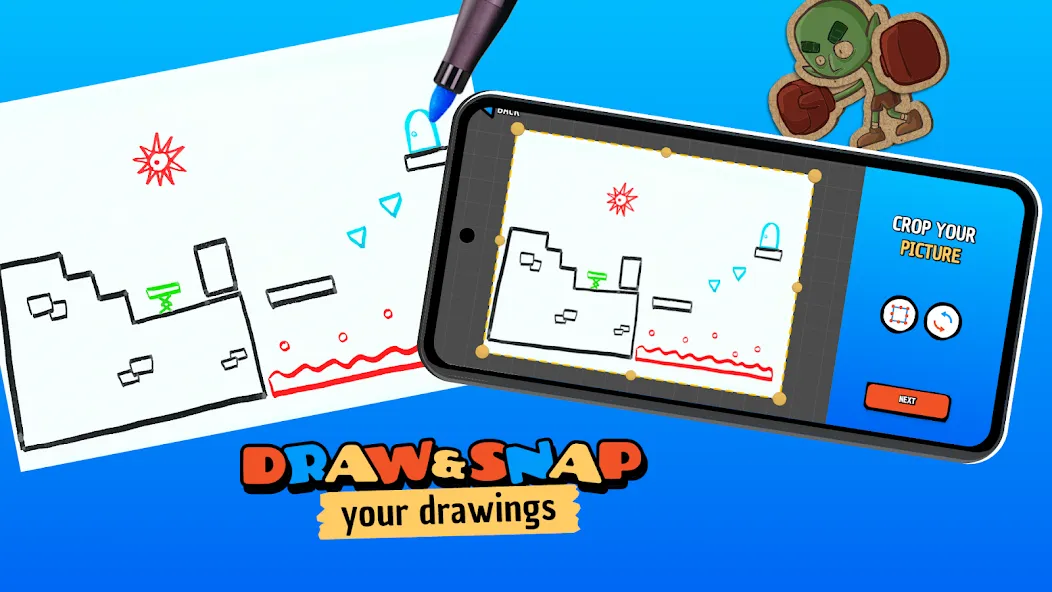 Взломанная Draw Your Game Infinite  [МОД Menu] — стабильная версия apk на Андроид screen 2