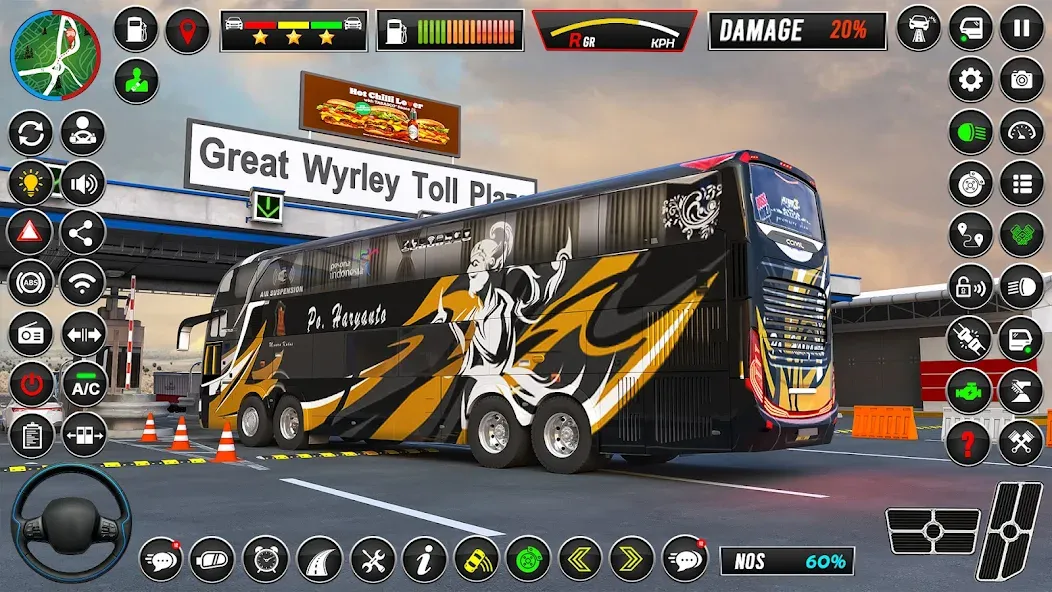 Скачать взломанную City Coach Bus Driver Games 3D  [МОД Unlimited Money] — стабильная версия apk на Андроид screen 2