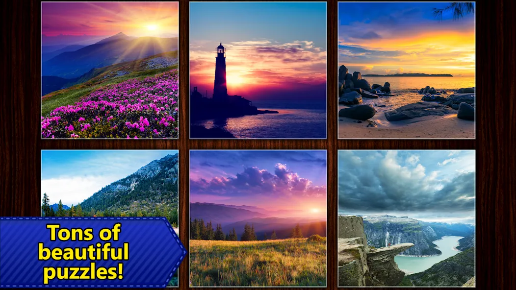 Скачать взлом Jigsaw Puzzles Epic  [МОД Menu] — стабильная версия apk на Андроид screen 2