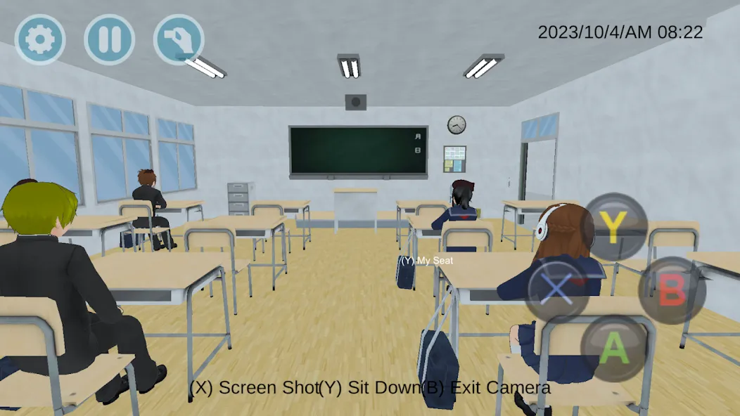 Скачать взлом High School Simulator 2018 (Хай Скул Симулятор 2018)  [МОД Unlocked] — последняя версия apk на Андроид screen 5