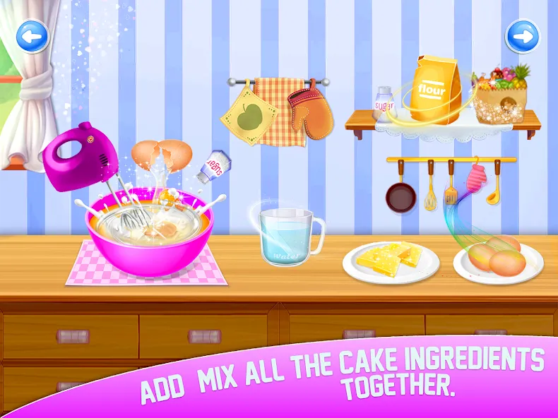 Взлом Cake Maker Sweet Bakery Games  [МОД Бесконечные деньги] — полная версия apk на Андроид screen 3