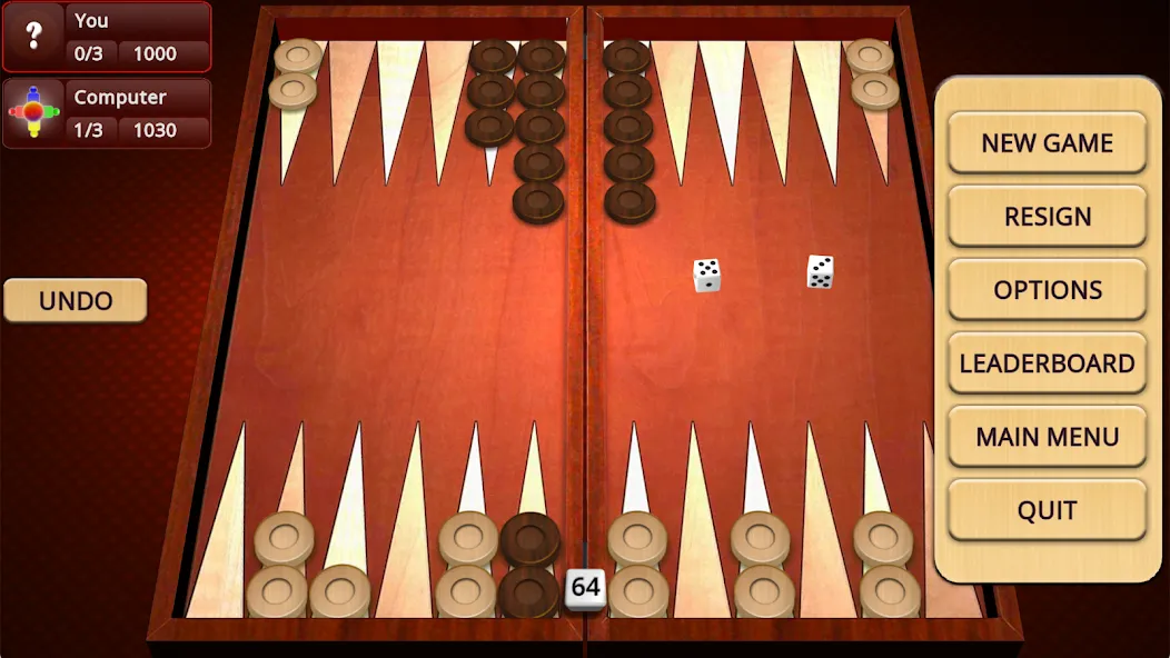 Скачать взлом Backgammon Mighty  [МОД Menu] — последняя версия apk на Андроид screen 2