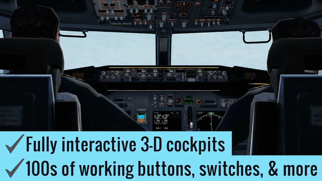 Скачать взломанную X-Plane Flight Simulator  [МОД Unlocked] — стабильная версия apk на Андроид screen 2