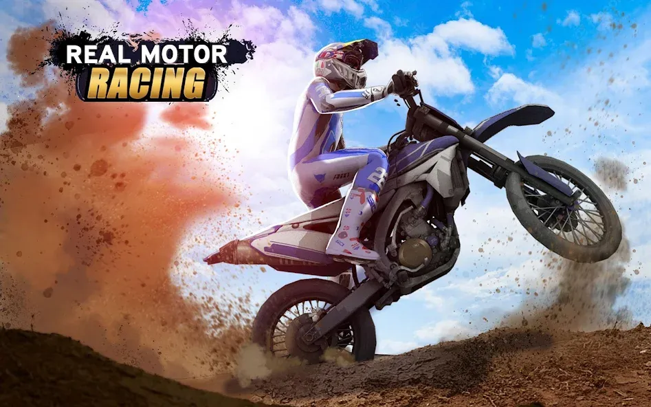 Взломанная Real Motor Rider — Bike Racing  [МОД Unlimited Money] — последняя версия apk на Андроид screen 1