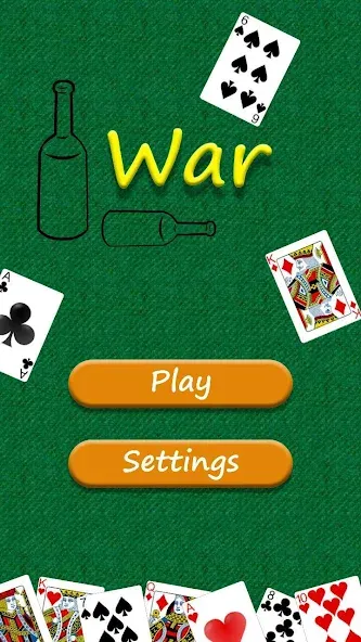 Скачать взлом War — card game  [МОД Много монет] — полная версия apk на Андроид screen 1