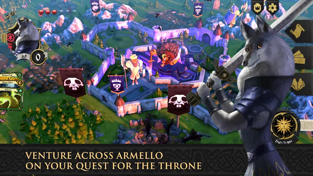 Взломанная Armello  [МОД Menu] — последняя версия apk на Андроид screen 1