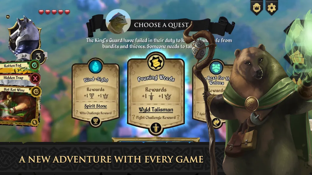 Взломанная Armello  [МОД Menu] — последняя версия apk на Андроид screen 5