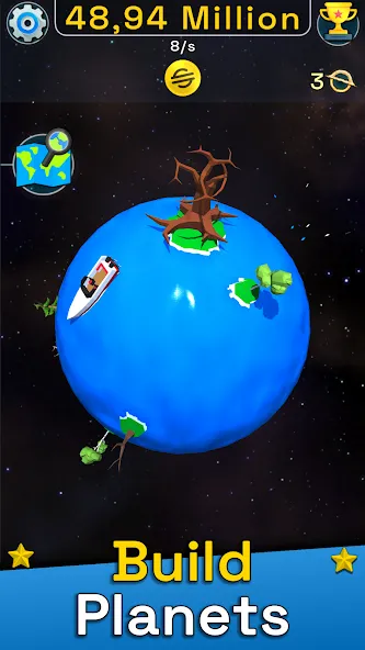 Взлом Planet Evolution: Idle Clicker (Планета Эволюция)  [МОД Mega Pack] — стабильная версия apk на Андроид screen 1