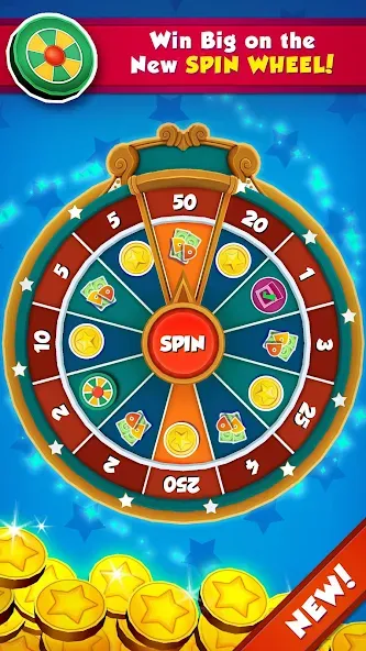 Скачать взлом Coin Dozer — Carnival Prizes (Коин Дозер)  [МОД Бесконечные деньги] — стабильная версия apk на Андроид screen 4