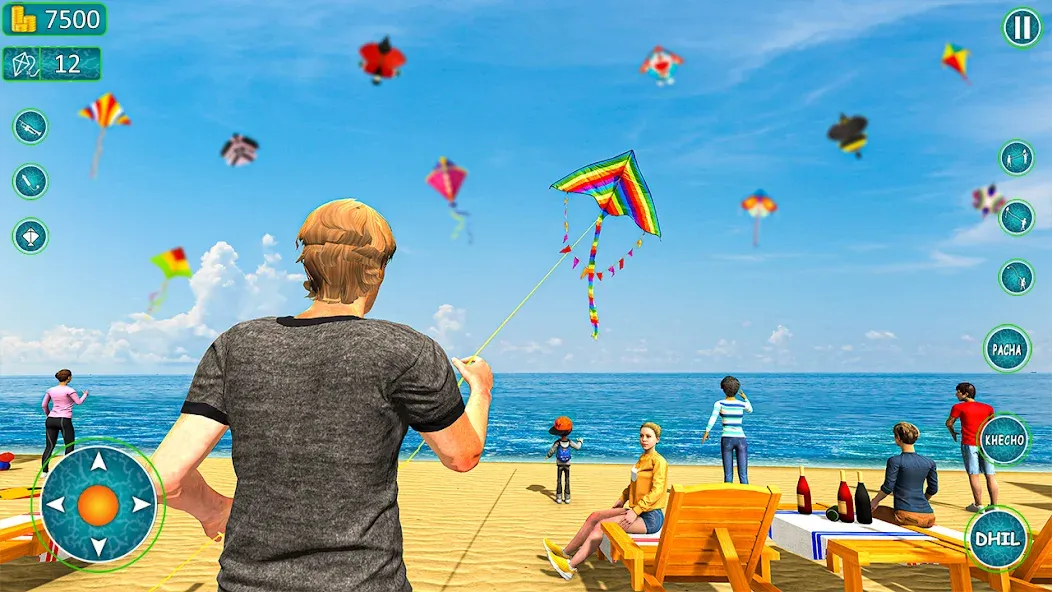 Взлом Kite Basant: Kite Flying Games  [МОД Все открыто] — стабильная версия apk на Андроид screen 1