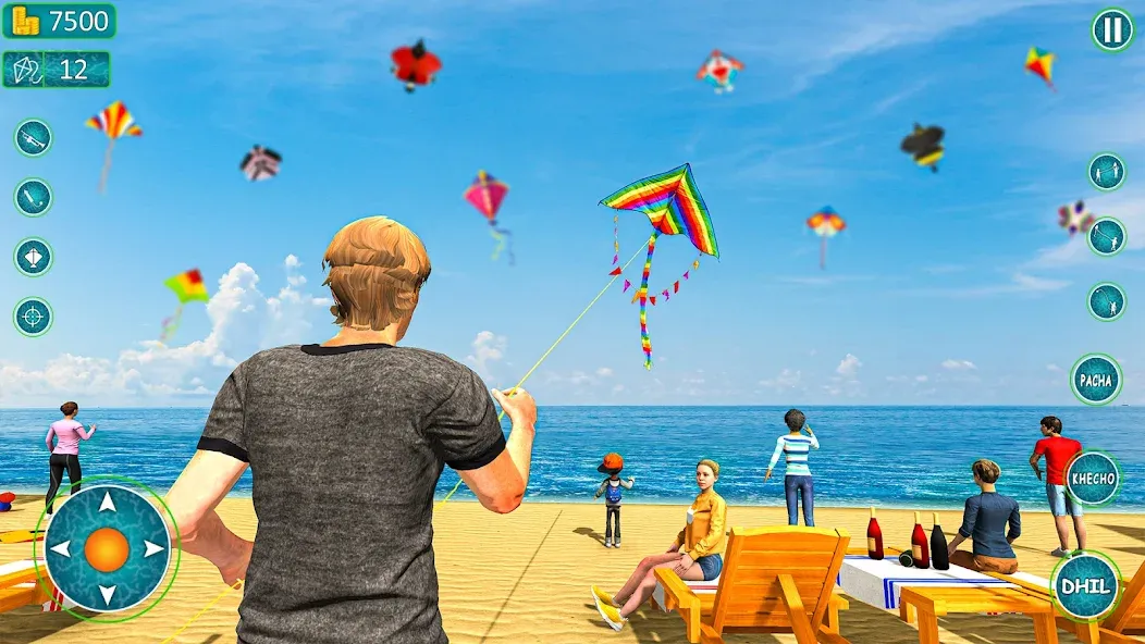 Взлом Kite Basant: Kite Flying Games  [МОД Все открыто] — стабильная версия apk на Андроид screen 5