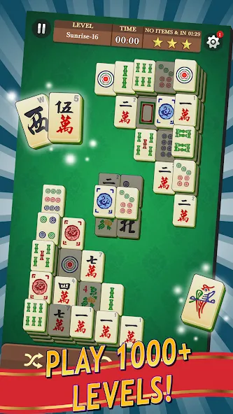 Скачать взлом Mahjong (Маджонг)  [МОД Бесконечные деньги] — стабильная версия apk на Андроид screen 1