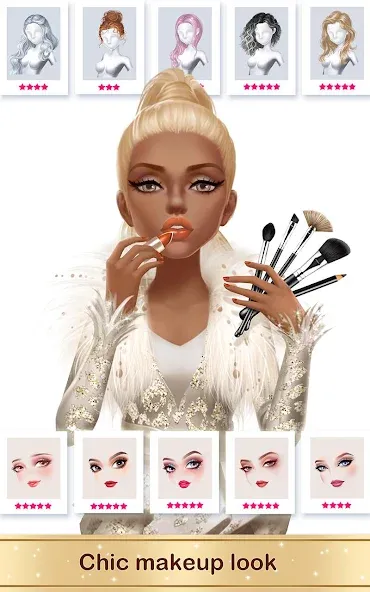 Скачать взлом Fashion Fantasy: Glam Stylist (Фэшн Фэнтези)  [МОД Unlocked] — полная версия apk на Андроид screen 5