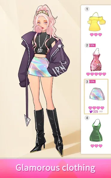 Взлом SuitU: Fashion Avatar Dress Up (уитУ)  [МОД Все открыто] — стабильная версия apk на Андроид screen 4