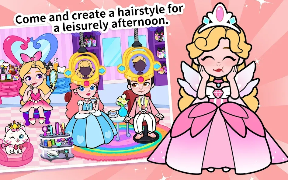 Скачать взлом Paper Princess's Dream Castle  [МОД Mega Pack] — полная версия apk на Андроид screen 4