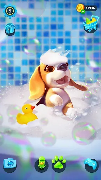 Взломанная Tamadog — Puppy Pet Dog Games (Тамадог)  [МОД Бесконечные монеты] — последняя версия apk на Андроид screen 5