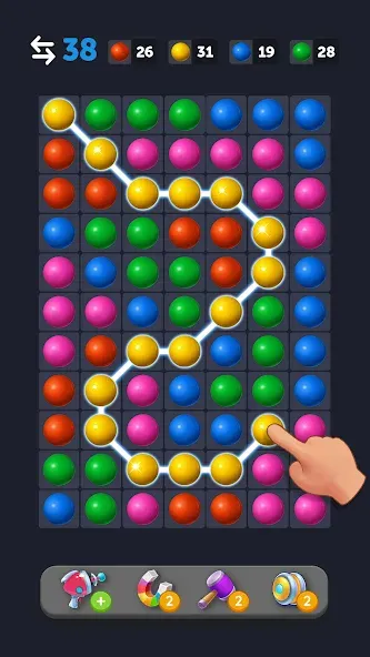 Взлом Bubble Link — Connect & Match (Бабл Линк)  [МОД Menu] — стабильная версия apk на Андроид screen 1