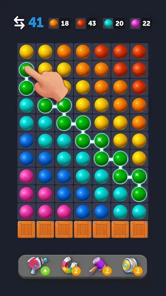 Взлом Bubble Link — Connect & Match (Бабл Линк)  [МОД Menu] — стабильная версия apk на Андроид screen 4