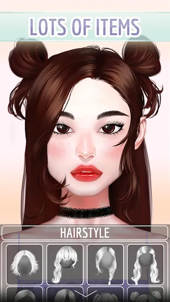 Взлом Avatar Character: Girl Creator  [МОД Mega Pack] — стабильная версия apk на Андроид screen 3